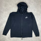 Nike heavyweight zip hoodie (L)