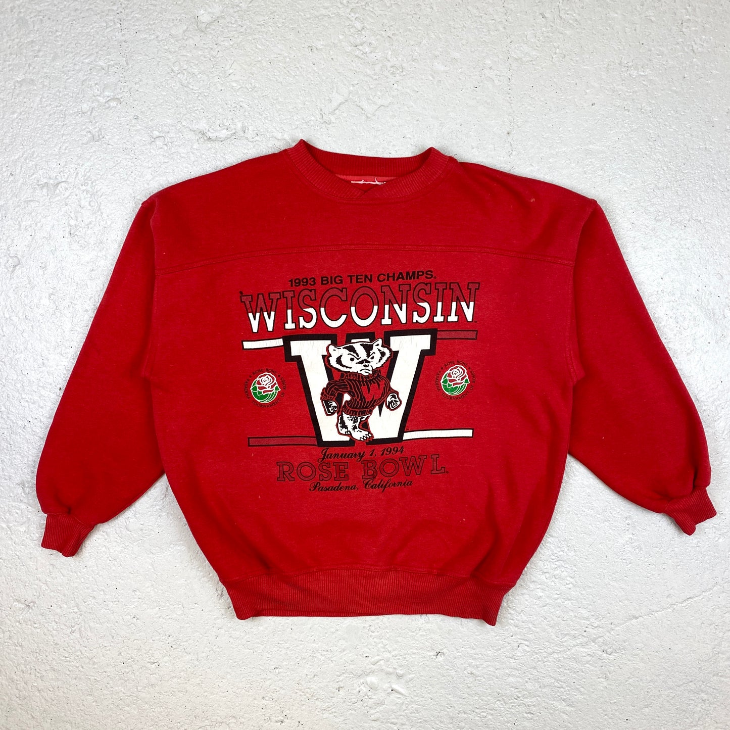 Wisconsin heavyweight sweater (L)