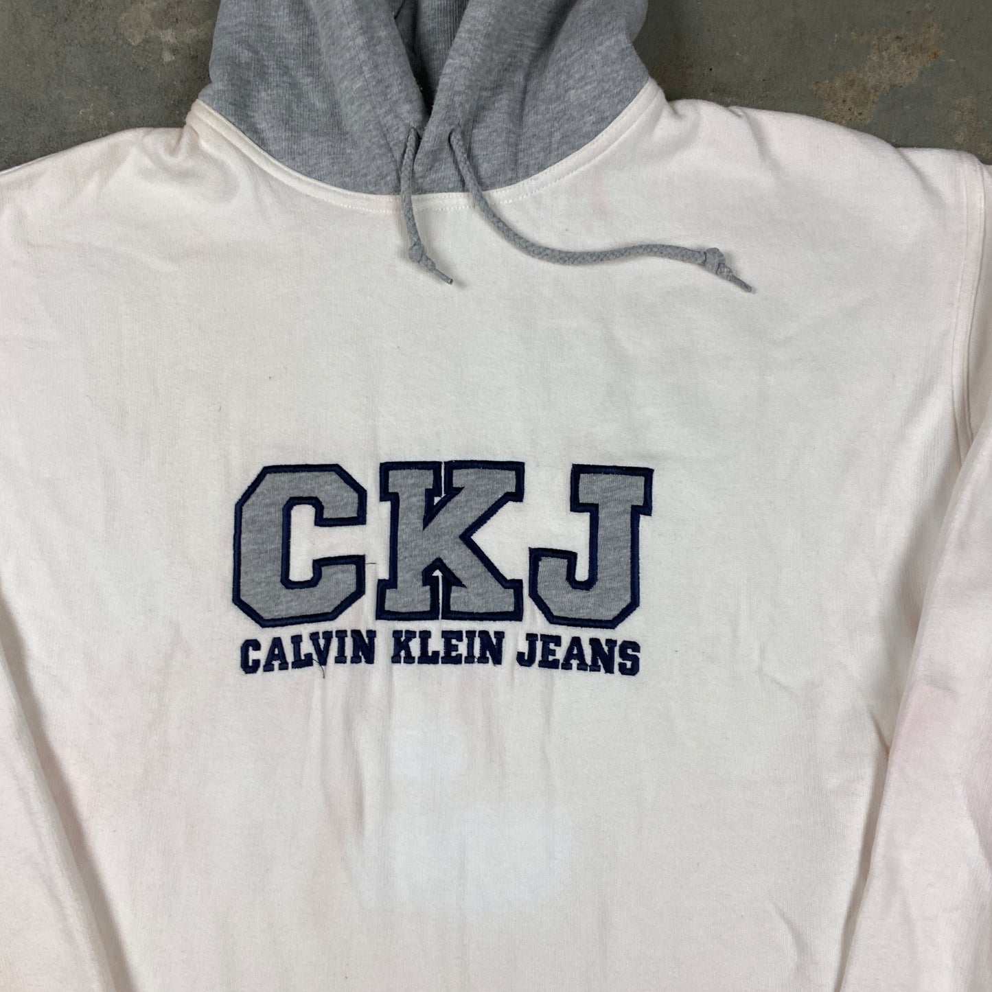 Clavin Klein embroidered hoodie (XL)