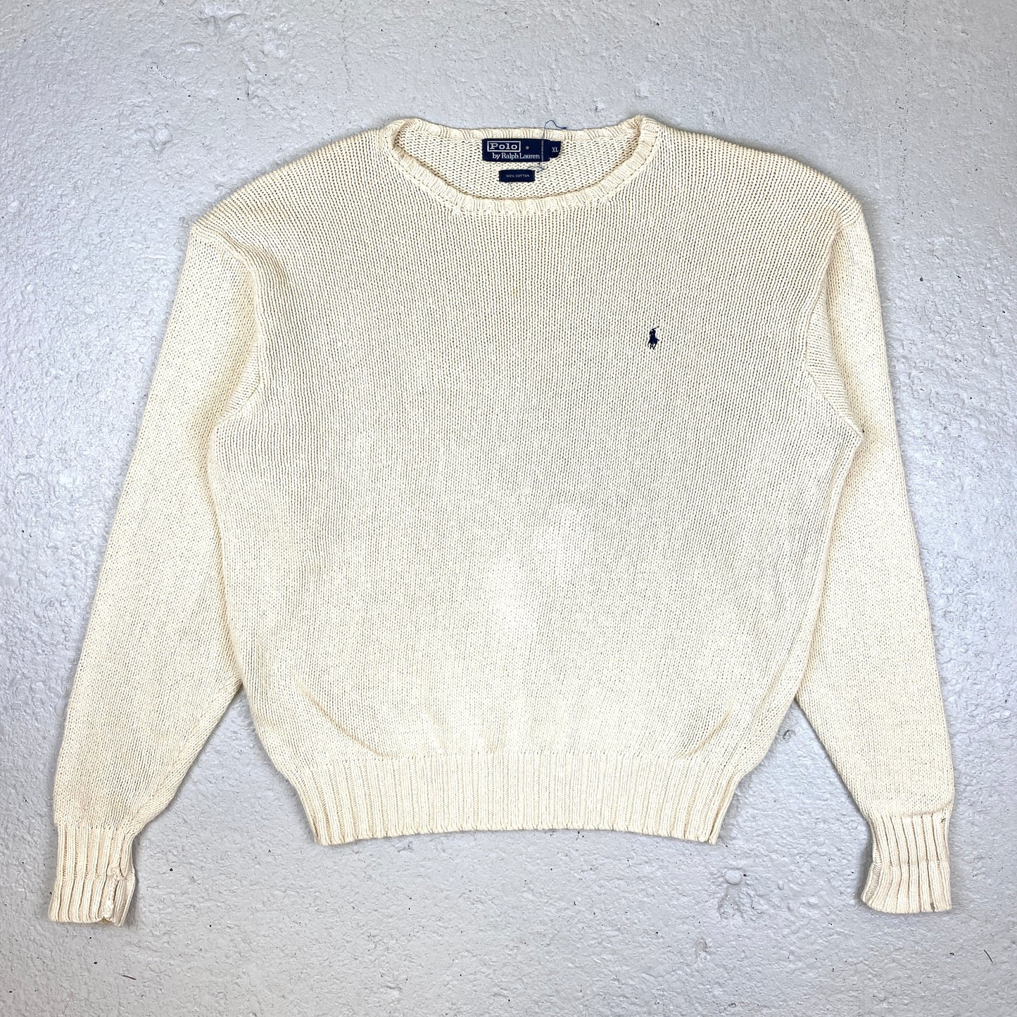 Polo Ralph Lauren heavyweight knit sweater (XL)
