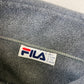 Fila embroidered 1/4 zip fleece sweater (M-L)