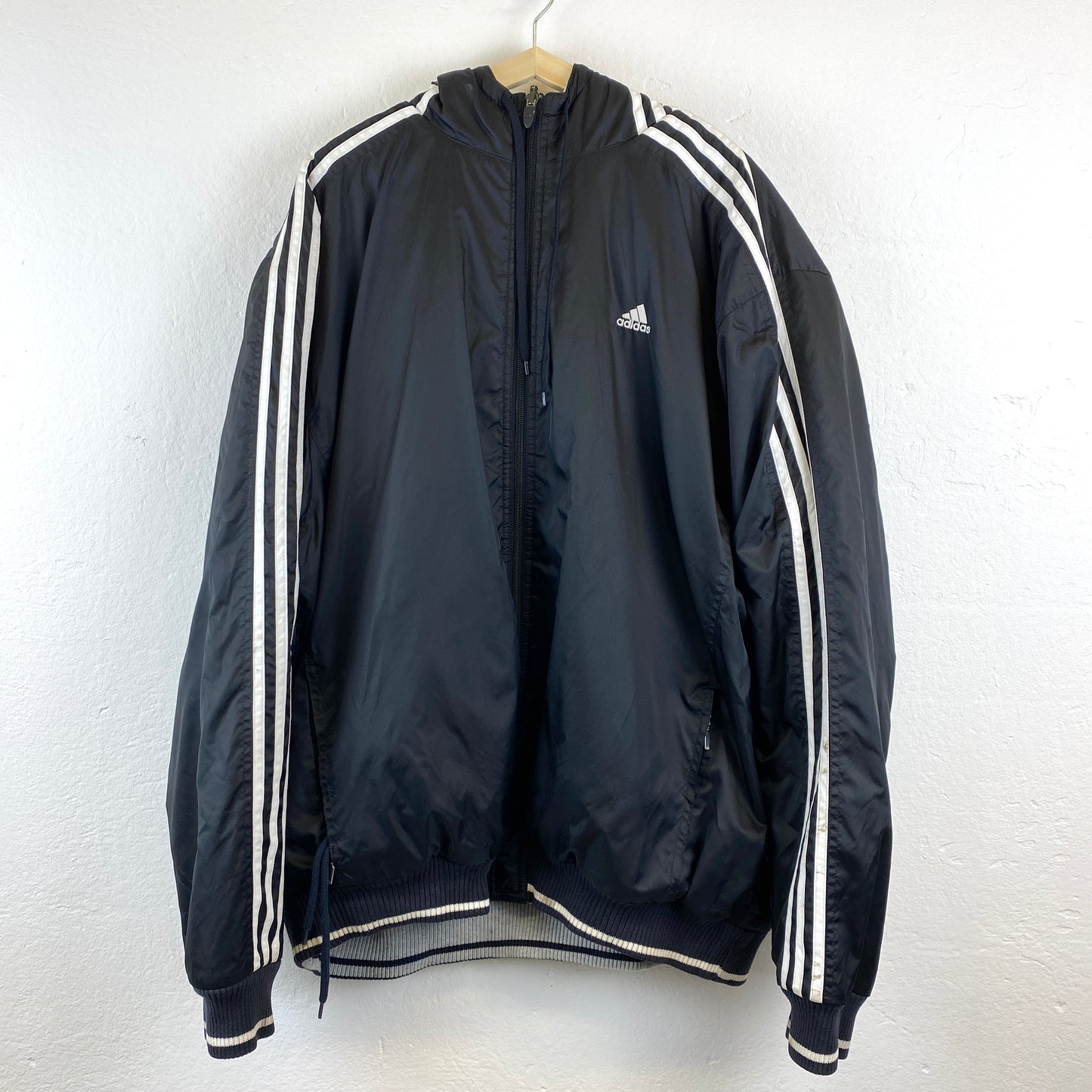 Adidas embroidered heavyweight reversible jacket (XL)