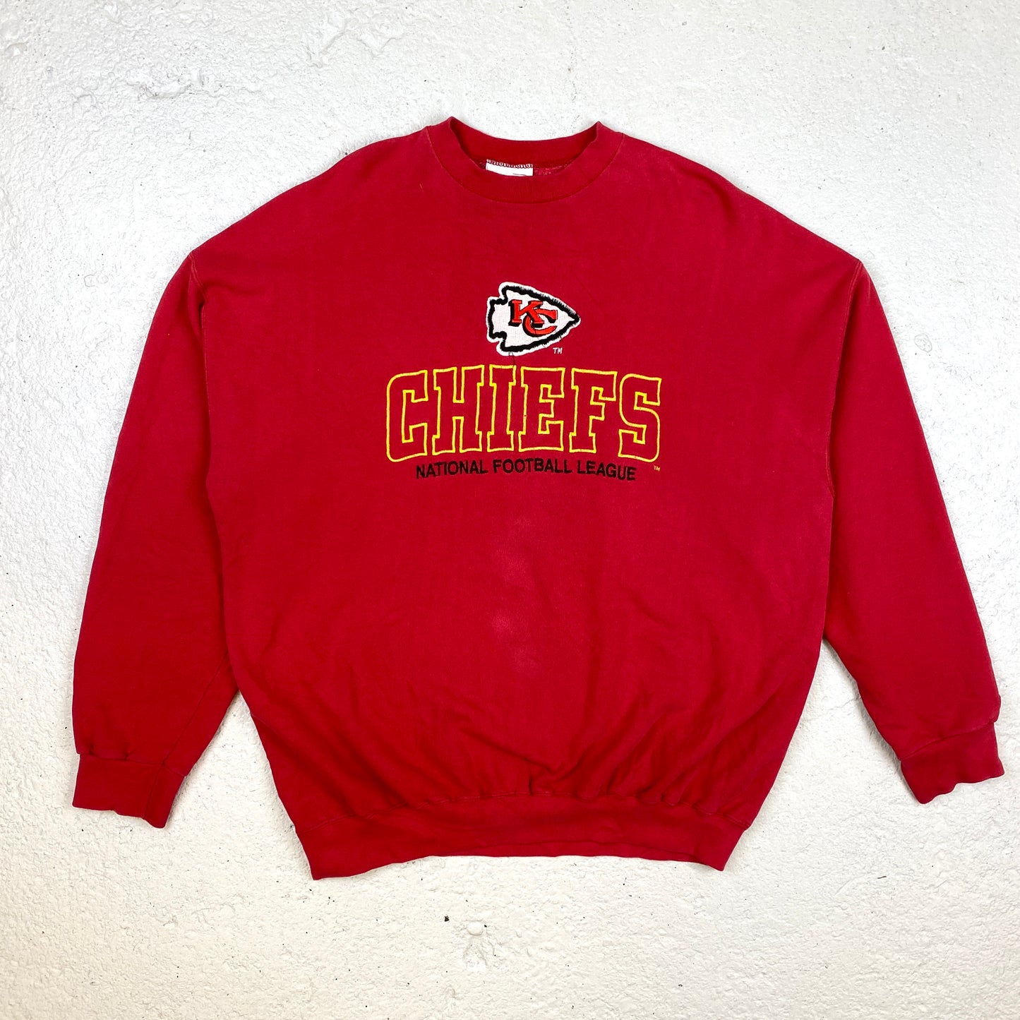 Chiefs RARE heavyweight embroidered sweater (XL)