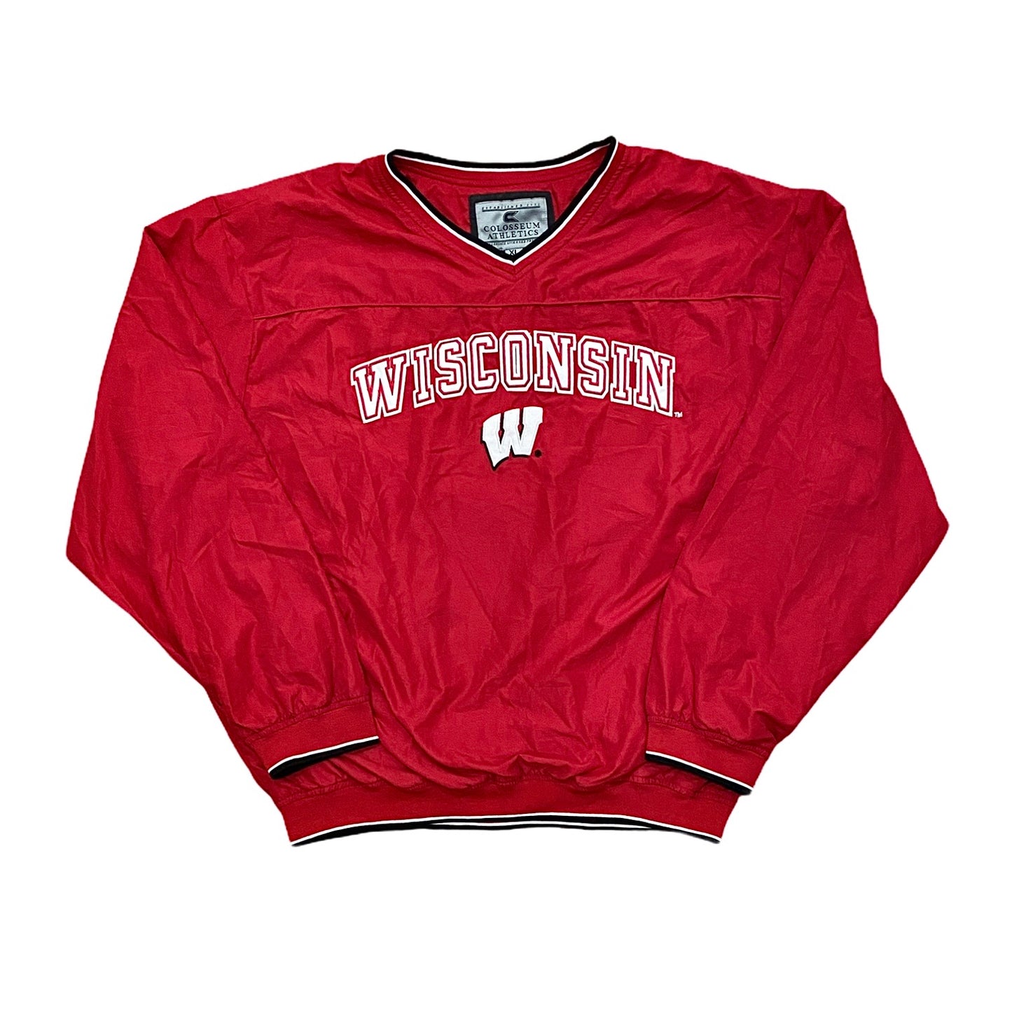 Wisconsin v-neck windbreaker (XL)