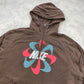 Nike RARE Track & Field heavyweight 1/4 zip hoodie (L)