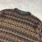 VTG heavyweight knit sweater (L-XL)