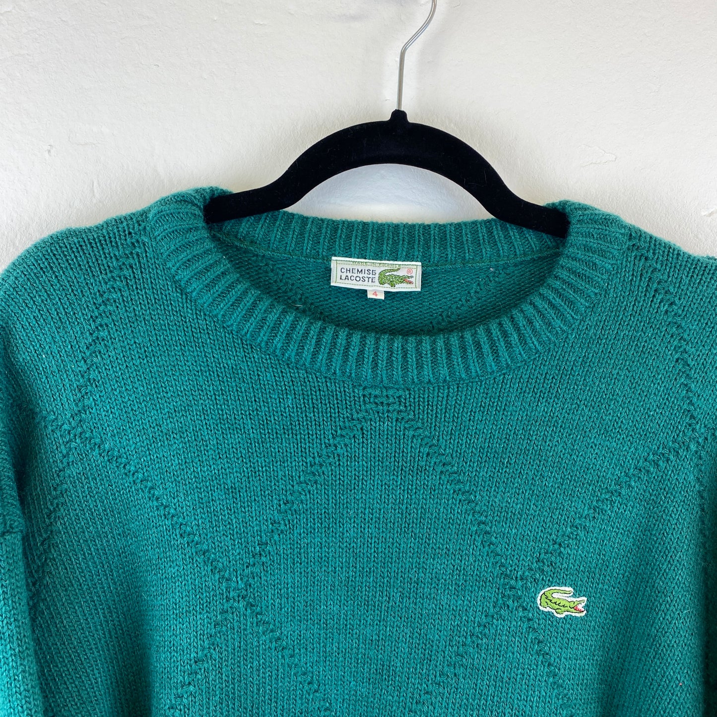 Lacoste knit sweater (L)