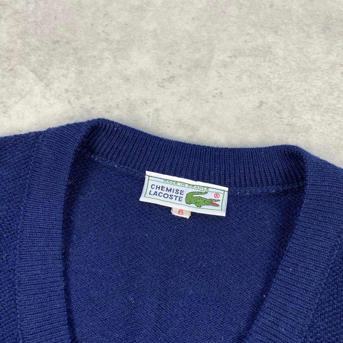 Lacoste knit vest (L)