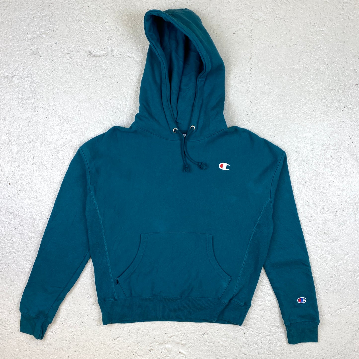 Champion heavyweight embroidered hoodie (S)