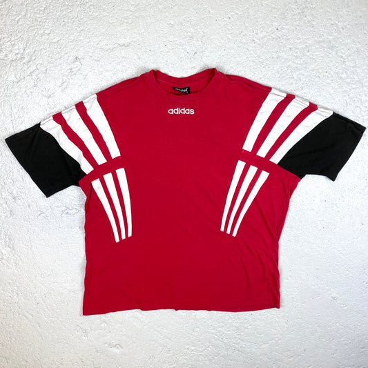 Adidas RARE heavyweight embroidered t-shirt (L-XL)
