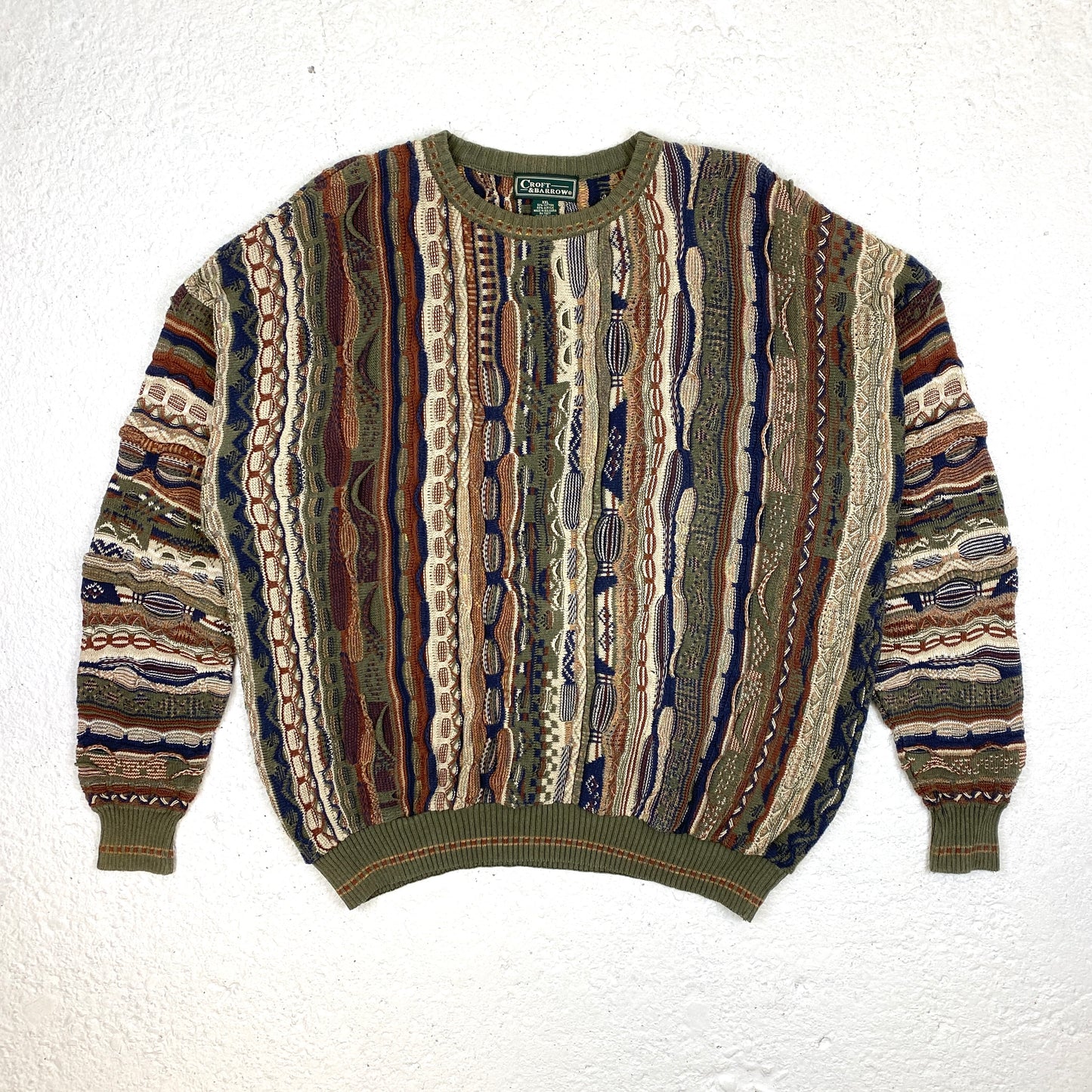 VTG heavyweight knit sweater (XL-XXL)