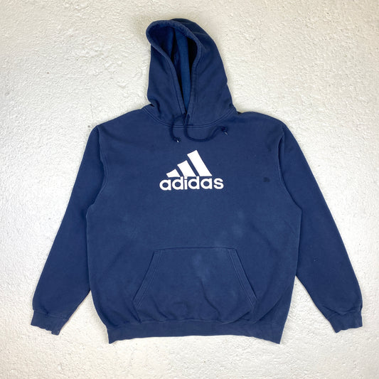 Adidas embroidered hoodie (XL)