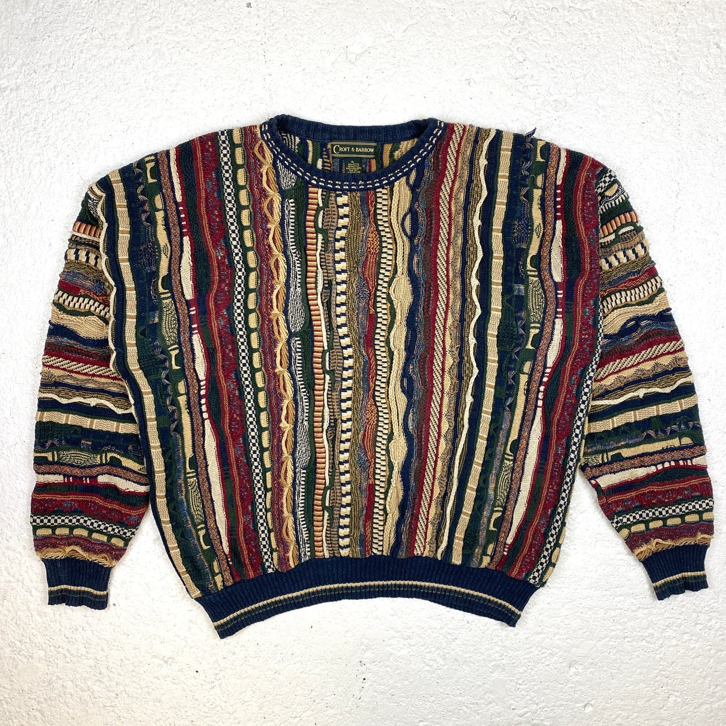 Knit RARE heavyweight sweater (L-XL)