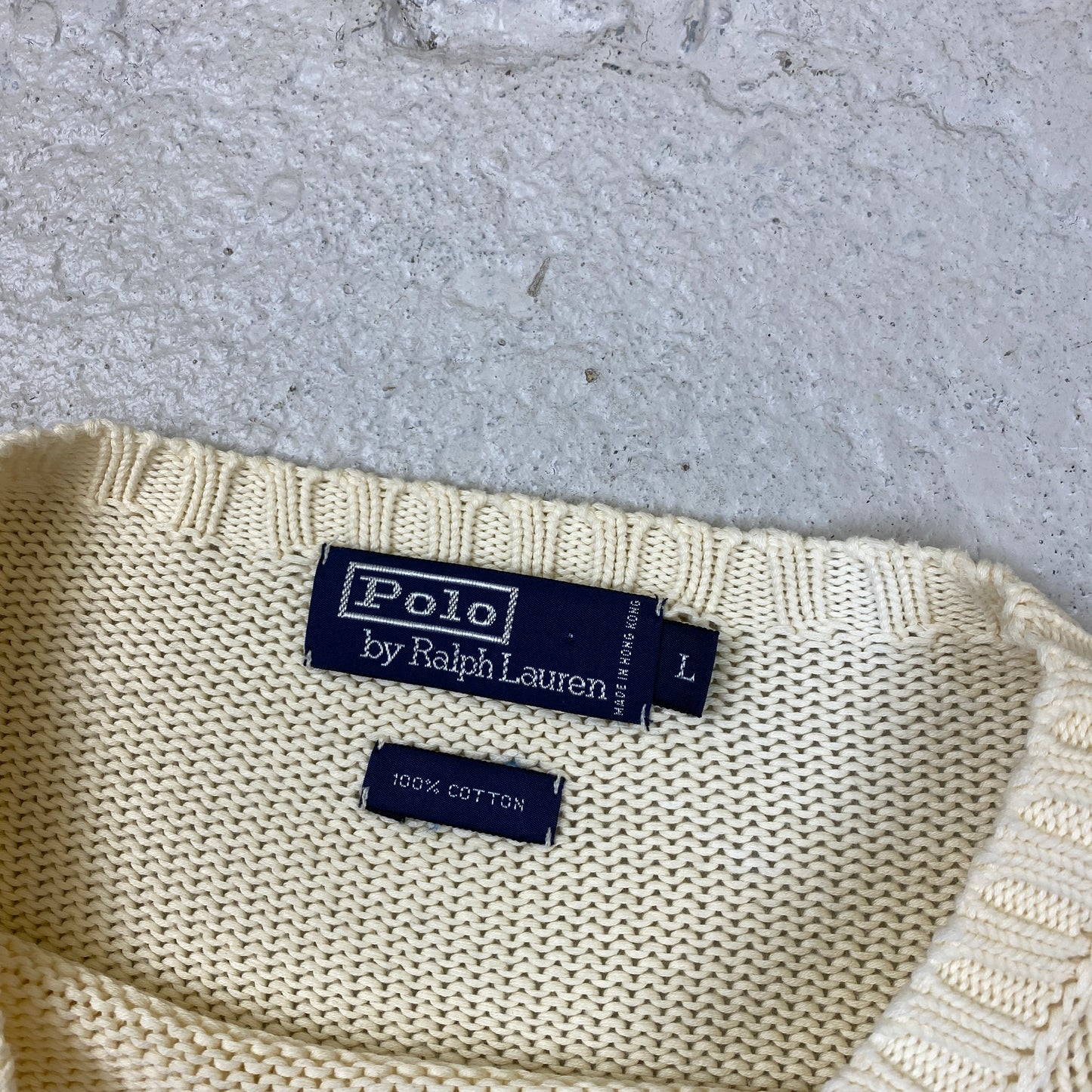 Polo Ralph Lauren knit sweater (L-XL)