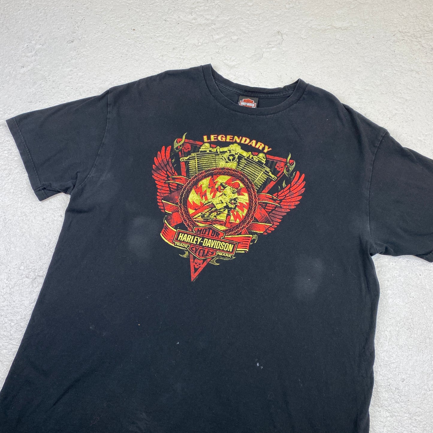Harley Davidson RARE Cherokee heavyweight t-shirt (L-XL)