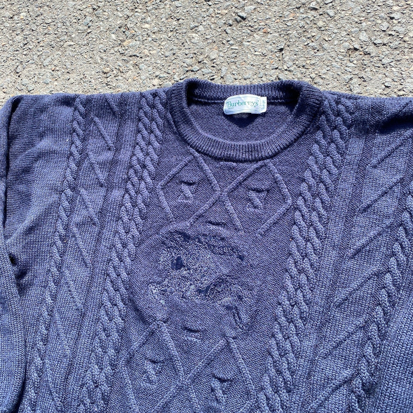 Burberrys knit sweater (XS)