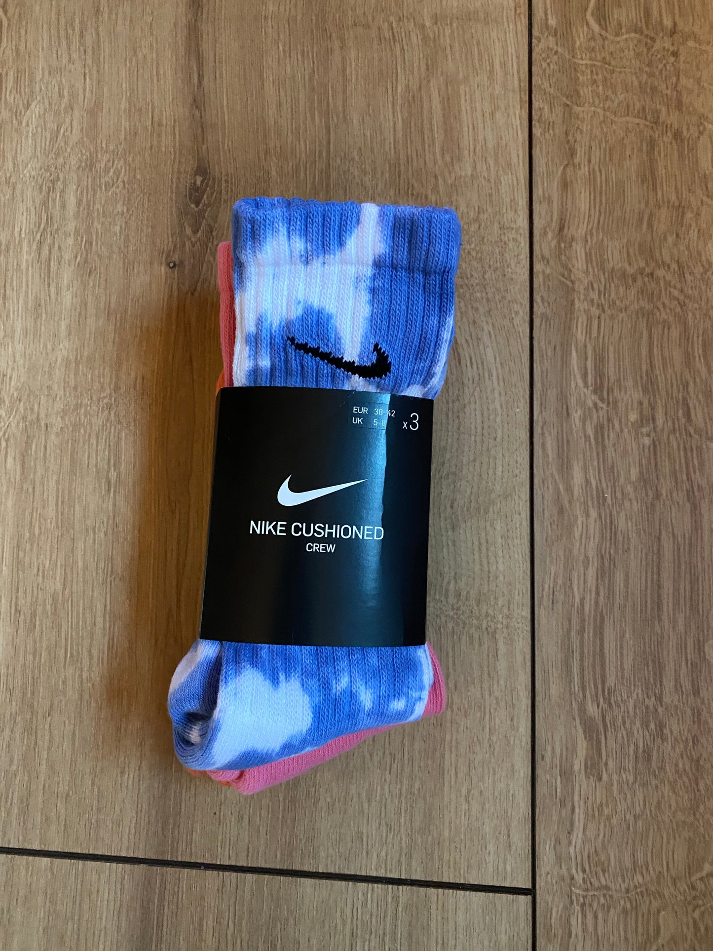 Nike Tie Dye Socks - INDIGO BLUE