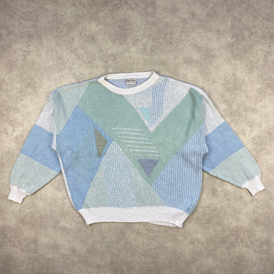 VTG knit sweater (S-M)