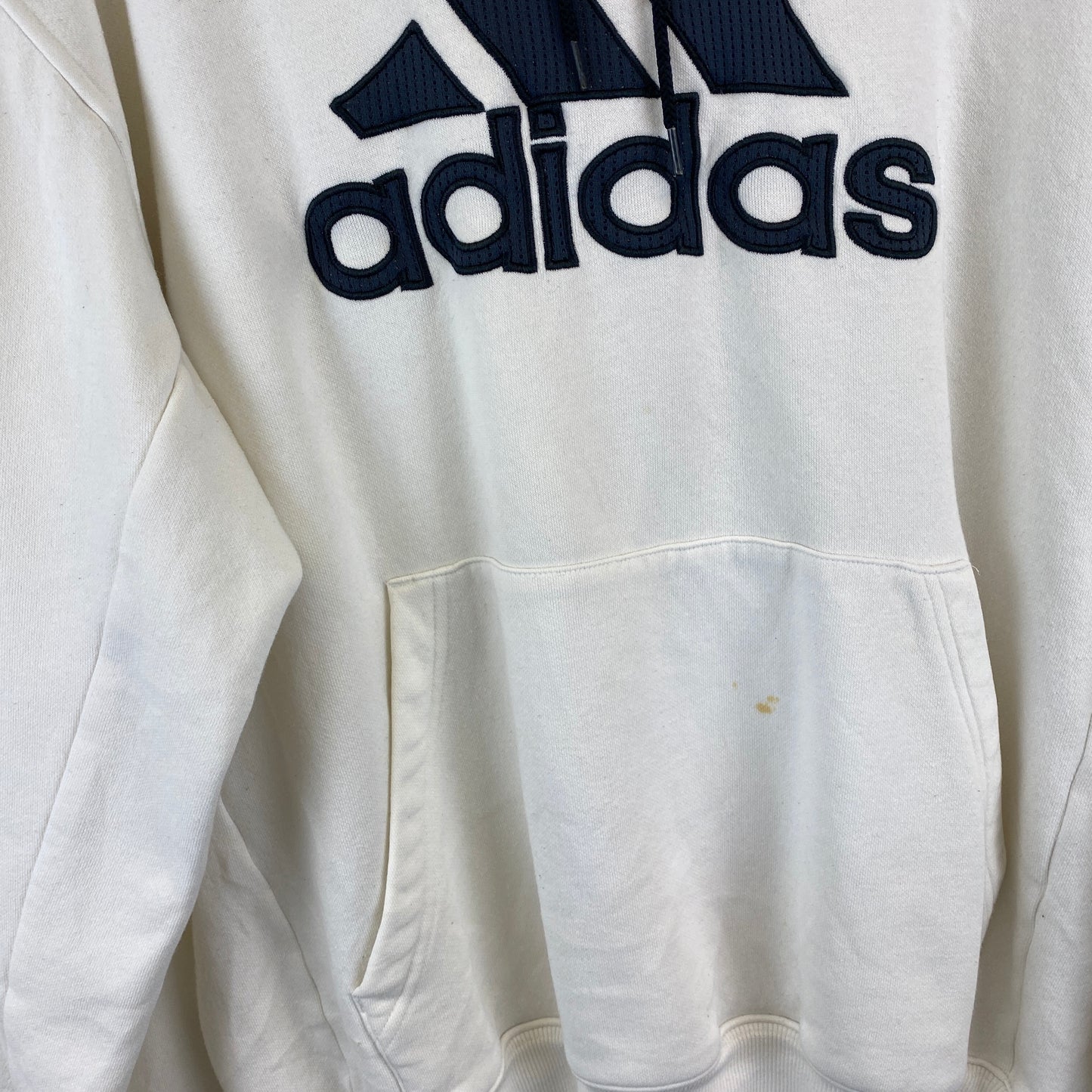 Adidas heavyweight embroidered hoodie (L)