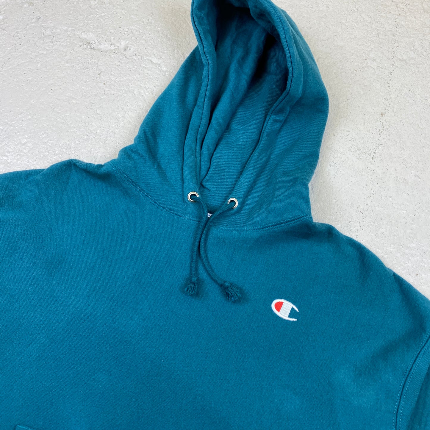 Champion heavyweight embroidered hoodie (S)