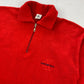 Calvin Klein RARE fleece 1/4 zip sweater (M)