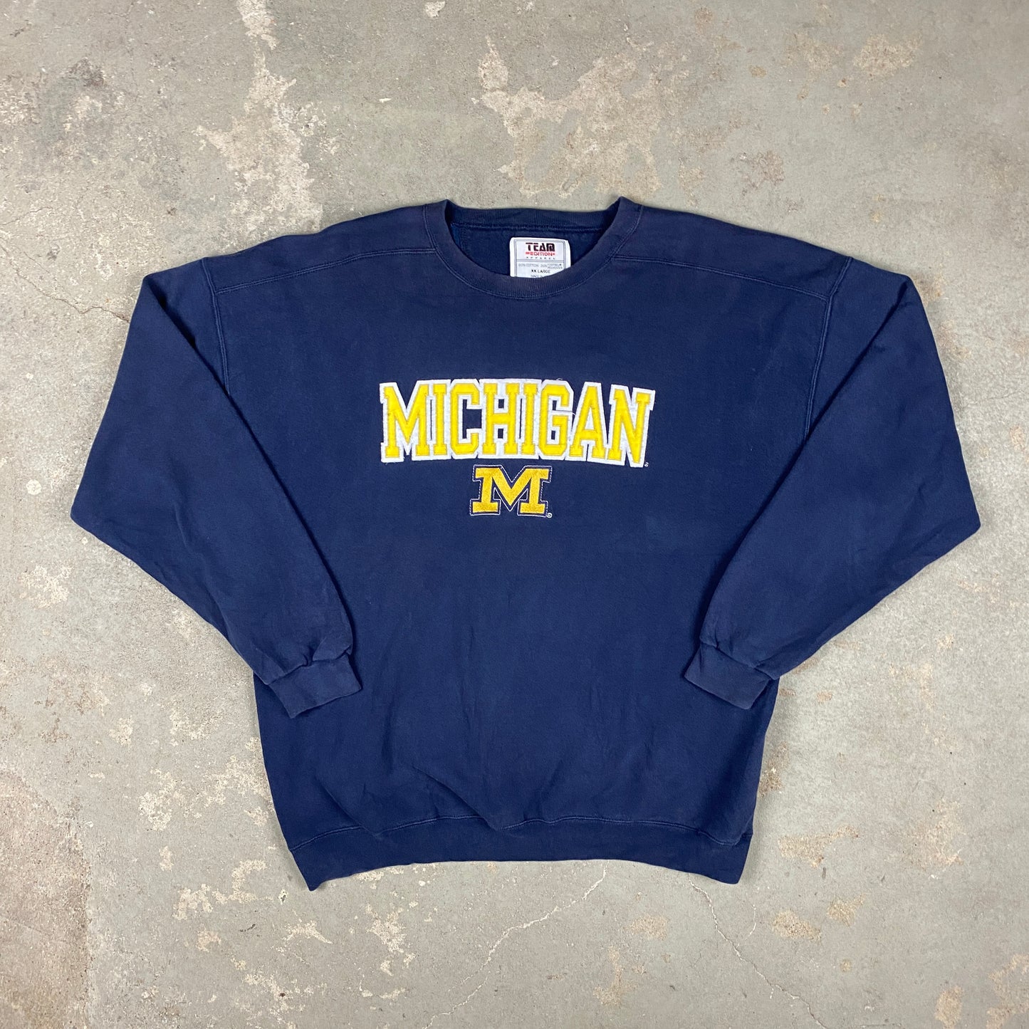 Michigan heavyweight embroidered sweater (XL-XXL)
