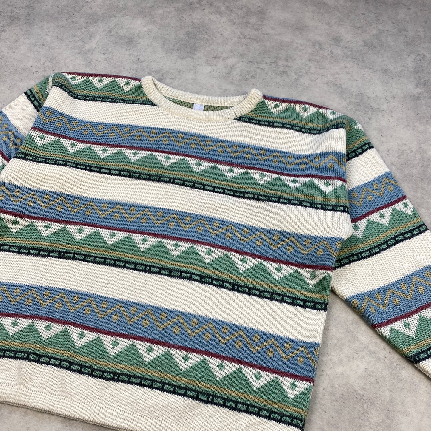 Vintage knit sweater women (M)