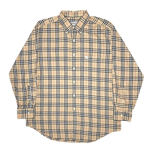 Burberry nova check shirt (L)