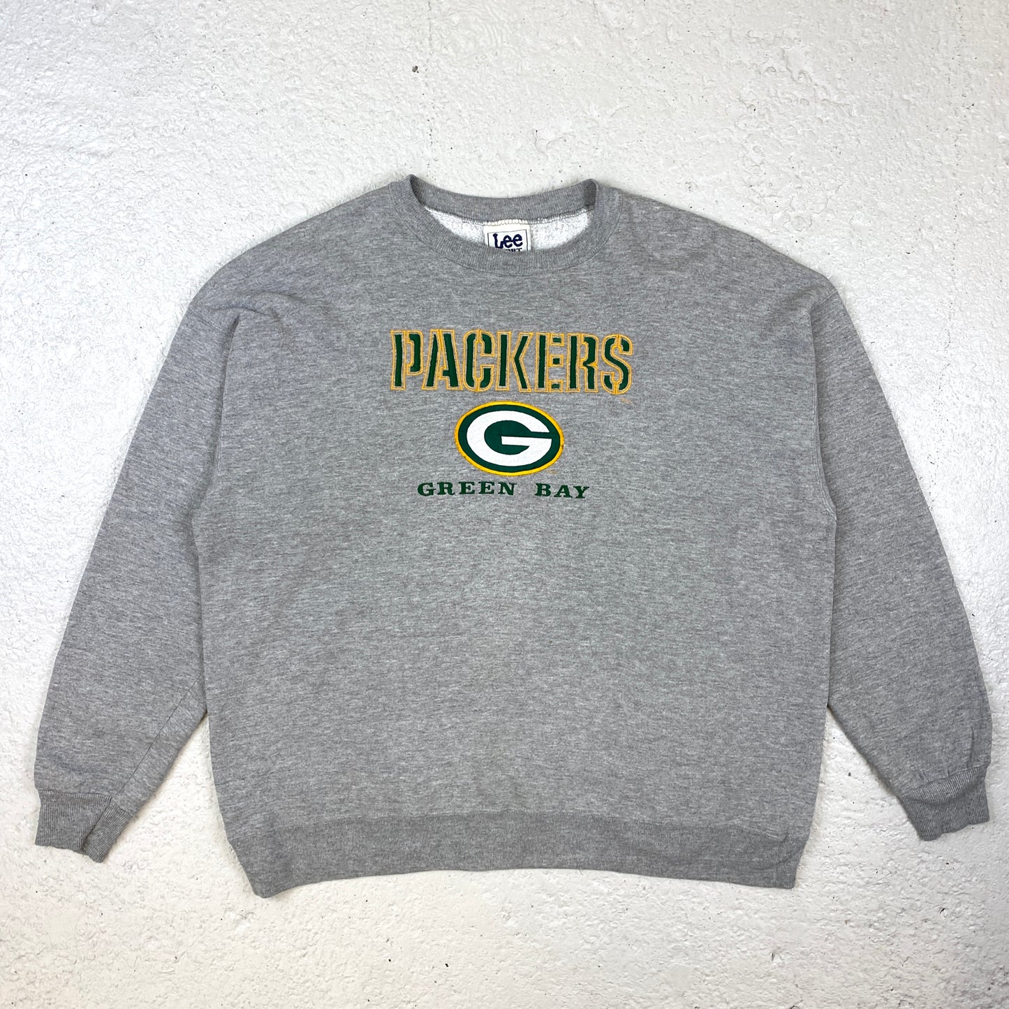 Lee Green Bay Packers embroidered sweater (XL-XXL)