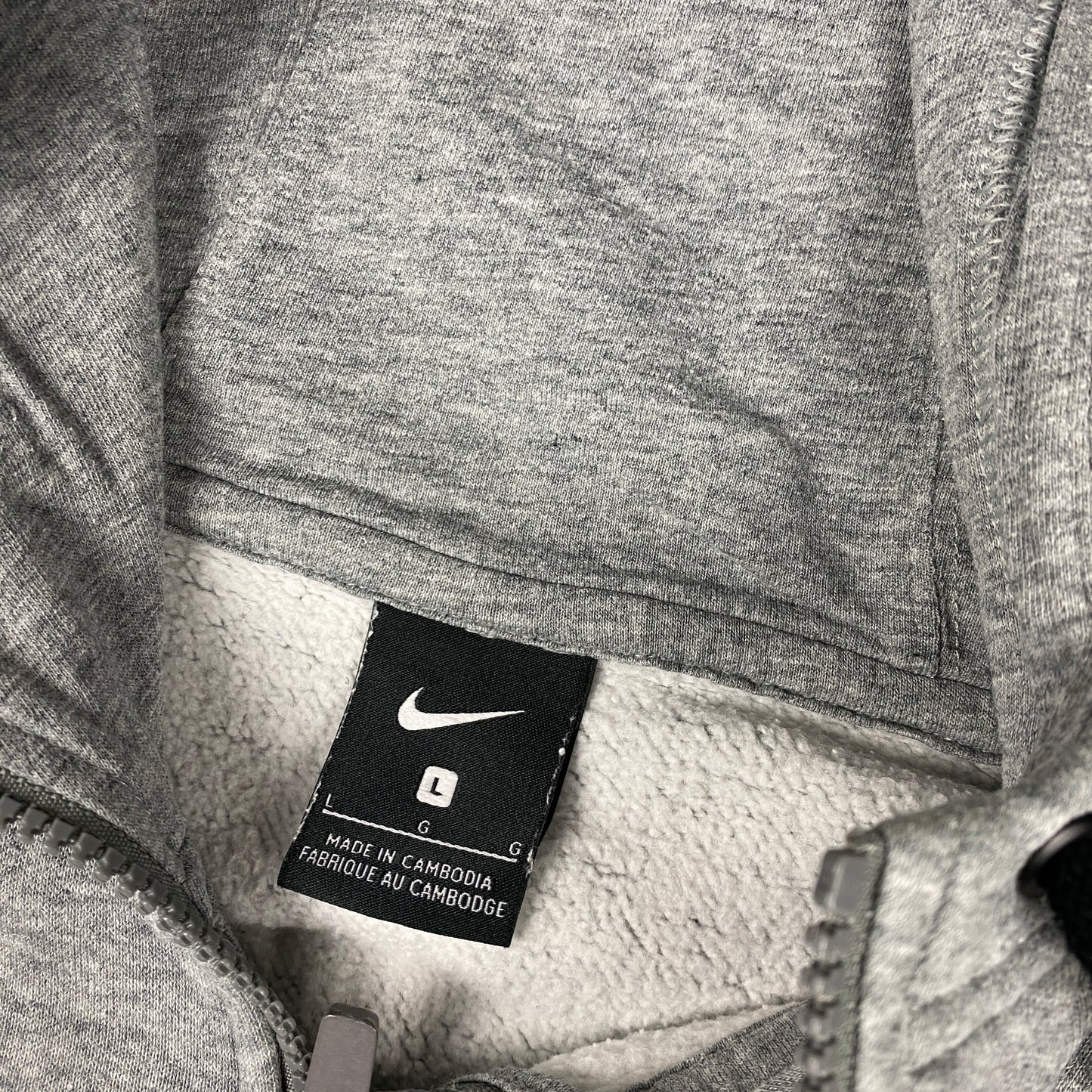 Nike zip hoodie (L)