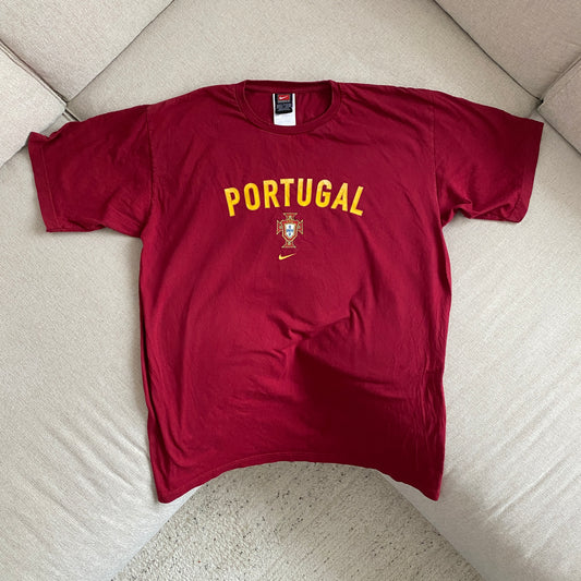 Nike RARE Portugal Figo heavyweight tee (XL)