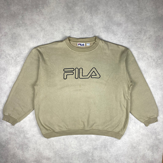 Fila heavyweight sweater (L-XL)
