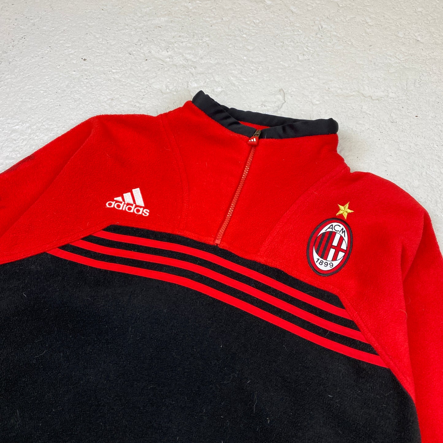 Adidas RARE AC Milan 1/4 zip fleece sweater (L-XL)