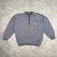 Adidas RARE 1/4 zip heavyweight sweater (S)