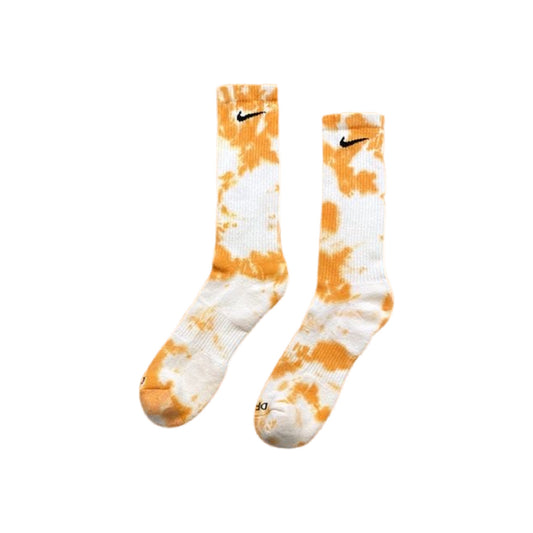 Nike Tie Dye Socks - ORANGE