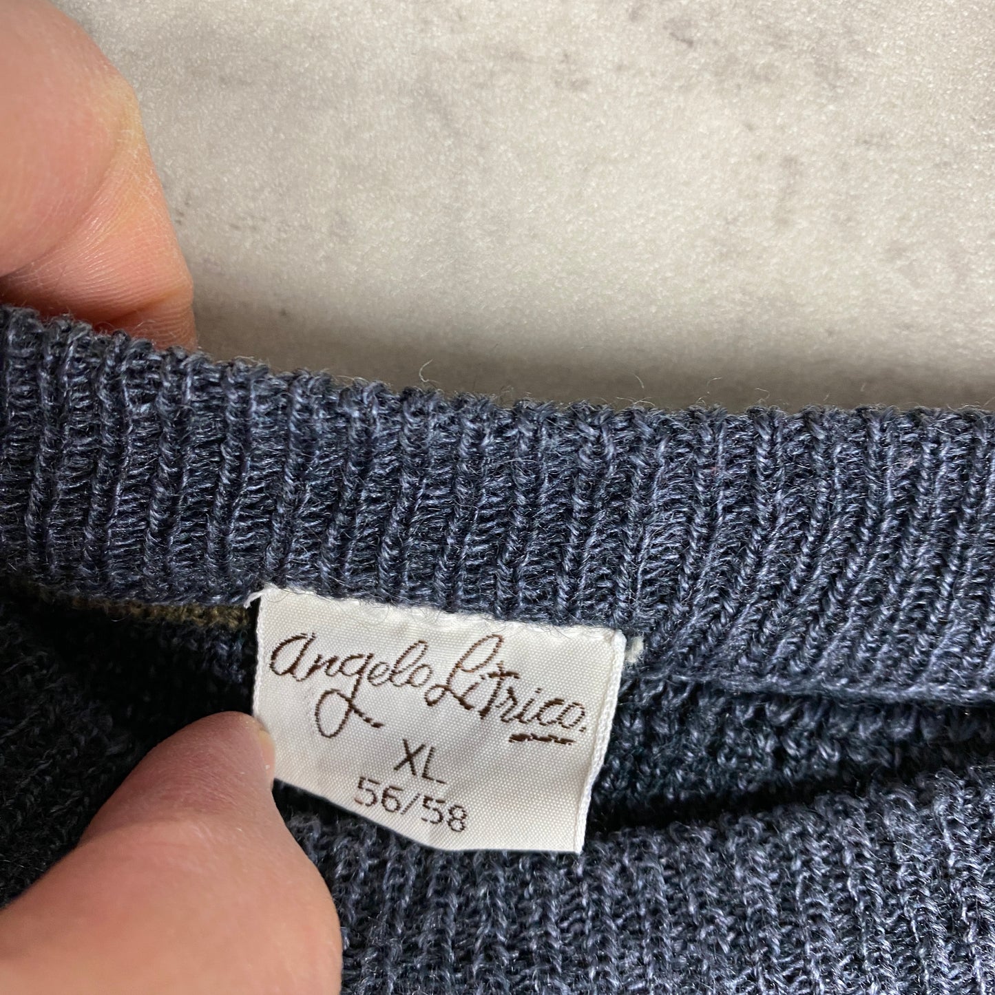 VTG knit sweater (XL)