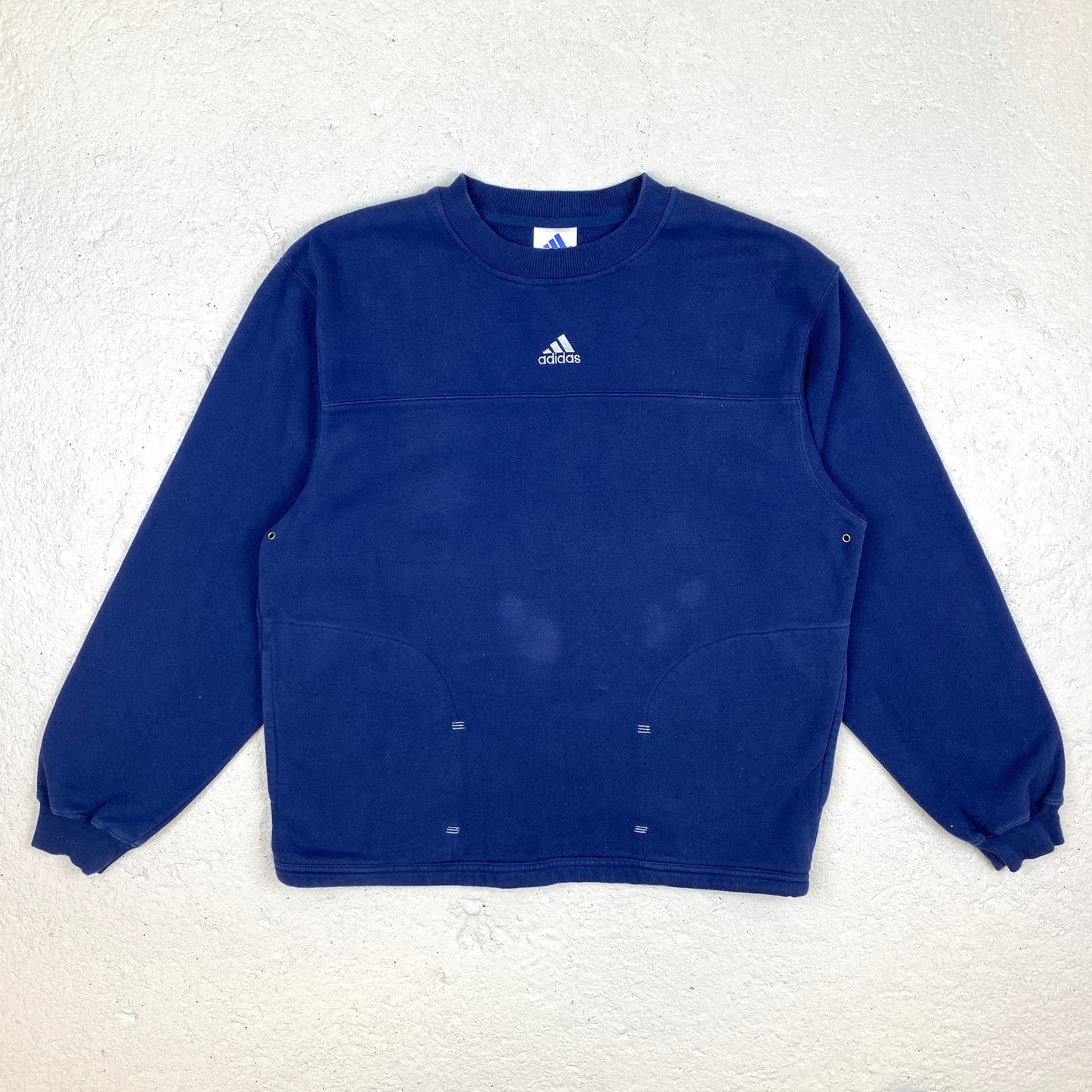 Adidas heavyweight embroidered center logo sweater (M-L)