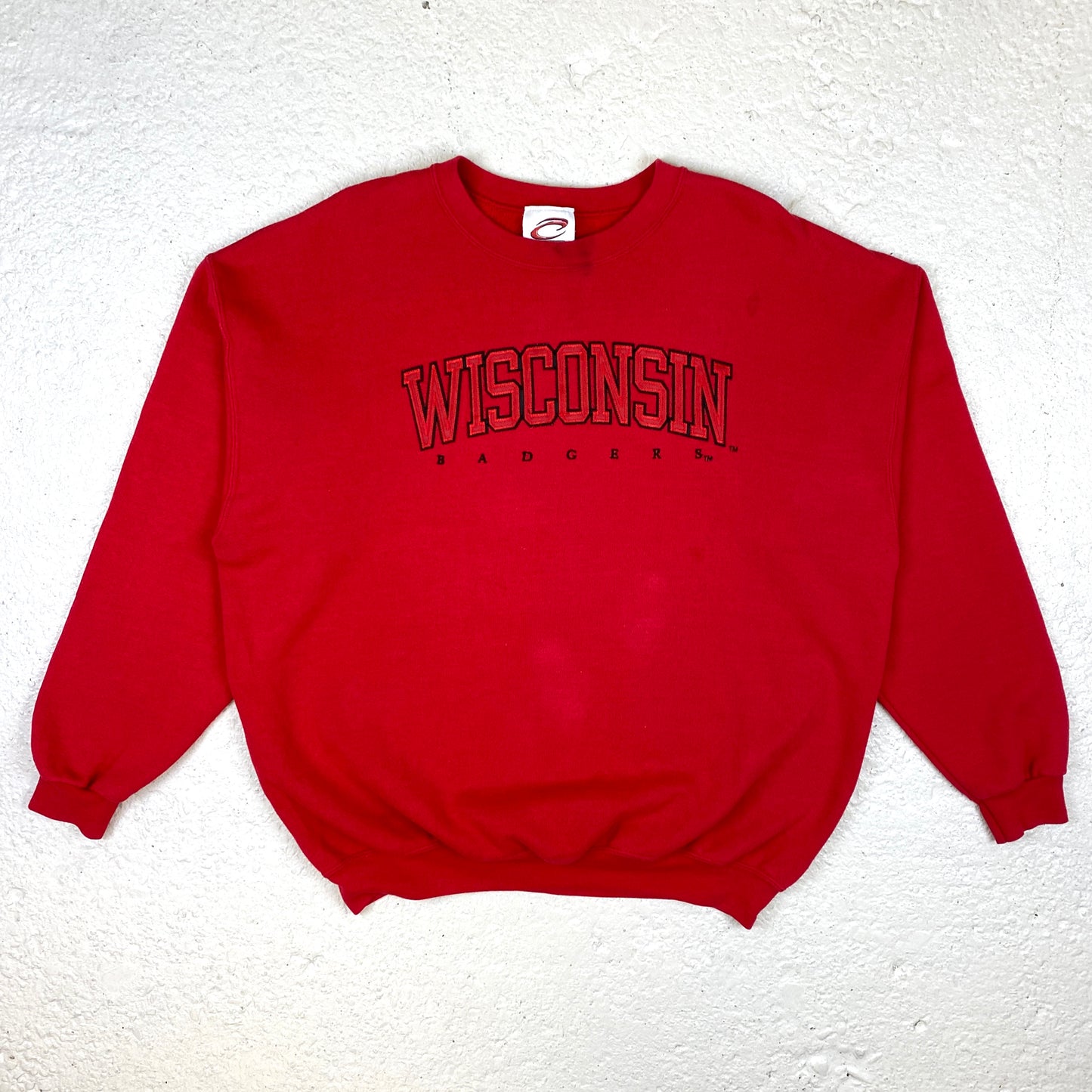 Wisconsin heavyweight embroidered sweater (L-XL)