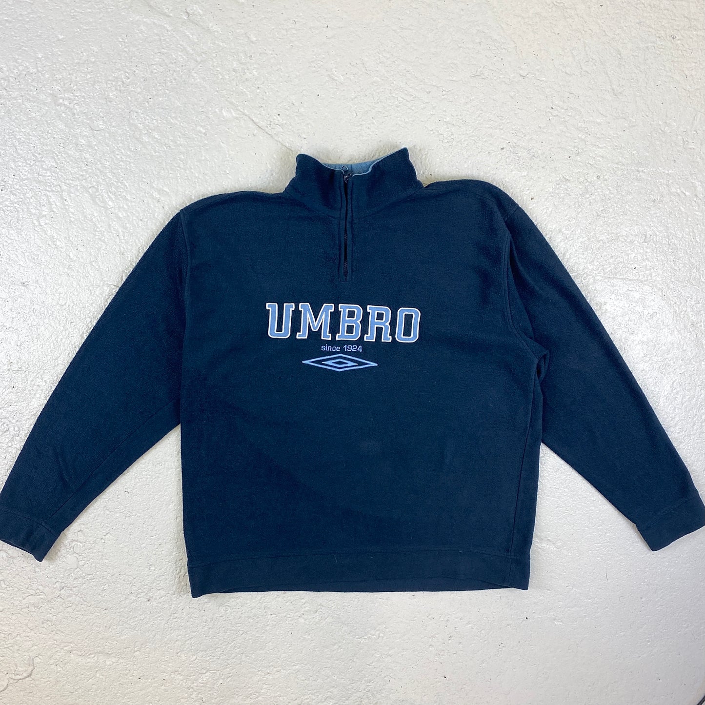 Umbro RARE 1/4 zip fleece sweater (L)