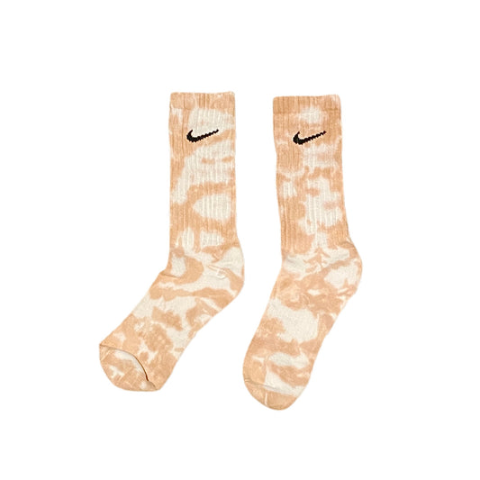 Nike Tie Dye Socks - BEIGE