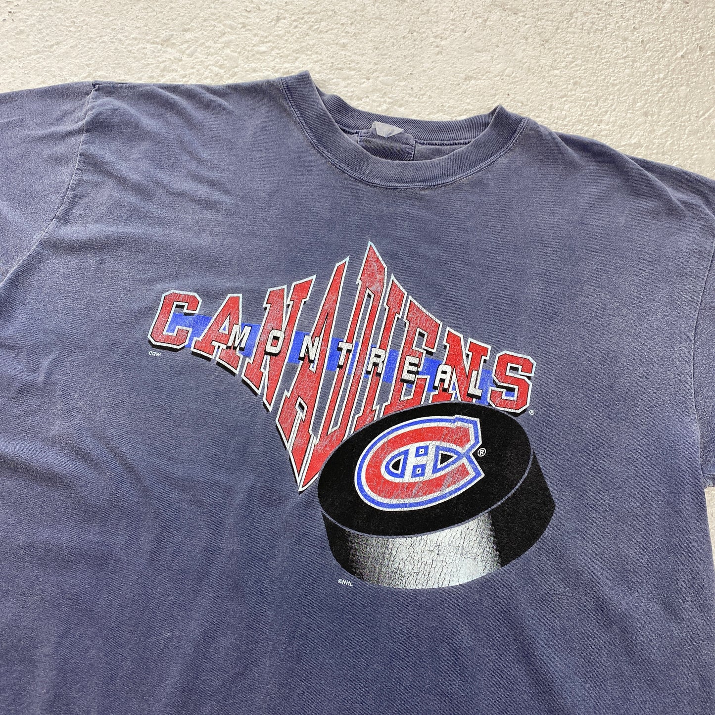 Montreal Canadiens RARE heavyweight washed tee (XL)