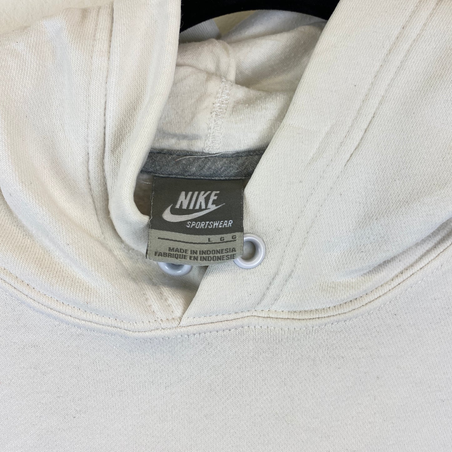 Nike heavyweight embroidered hoodie (L)