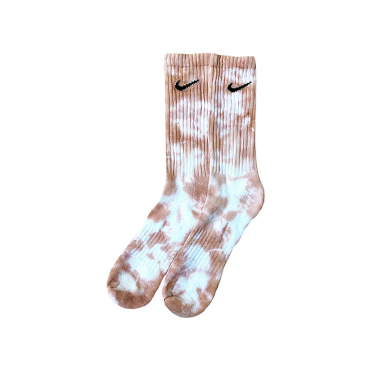 Nike Tie Dye Socks - BROWN