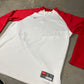 Nike 1/4 zip embroidered swoosh shirt (L)