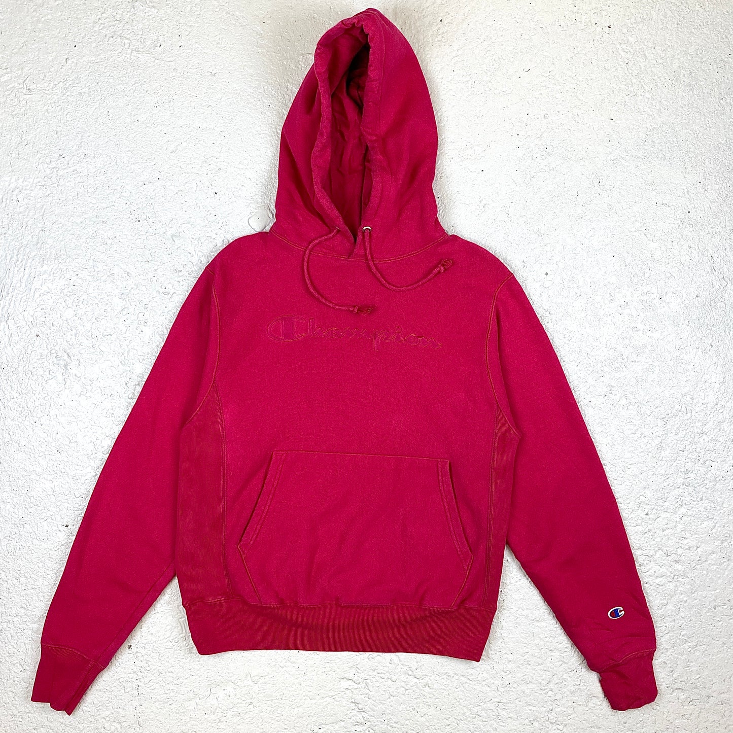 Champion heavyweight embroidered hoodie (S)